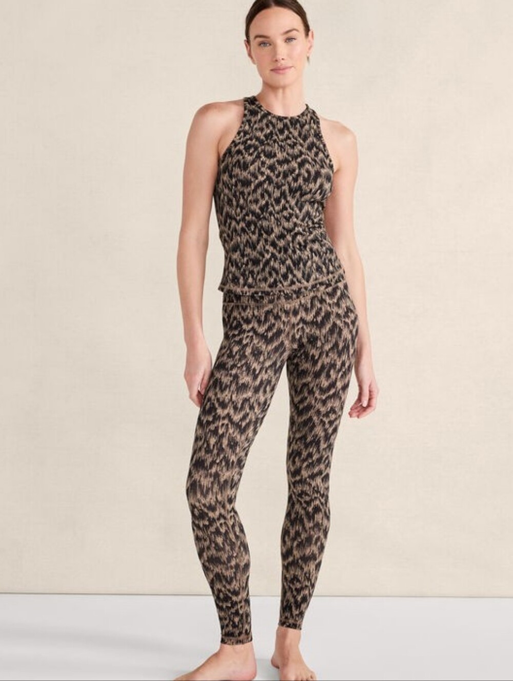 Haven' well within by Talbots, 🛍Buy2Get1 FREE🛍balance Abstract print legging - Picture 5 of 5